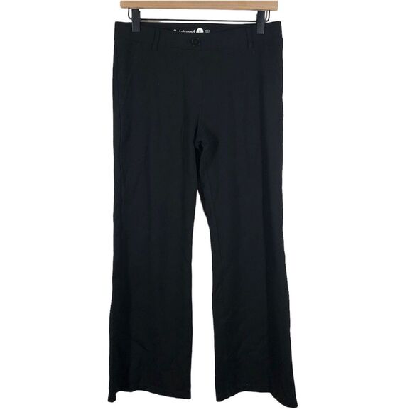 Betabrand Black Classic Dress Yoga Boot Cut Pants W0104-BK Medium Petite - Picture 1 of 6